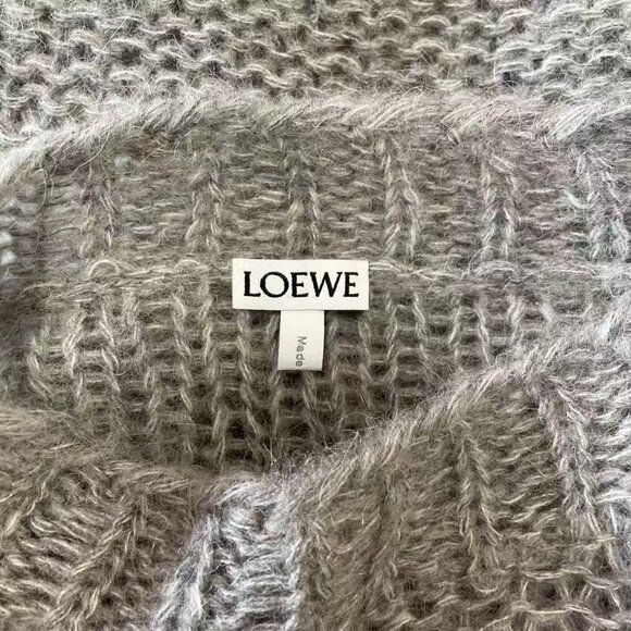 Anagram Knit Sweater with Knitted Sleeves - Picture 11 of 12